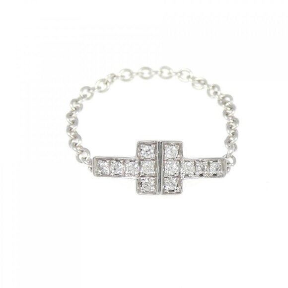 Authentic Tiffany To Chain Ring - Picture 9 of 9